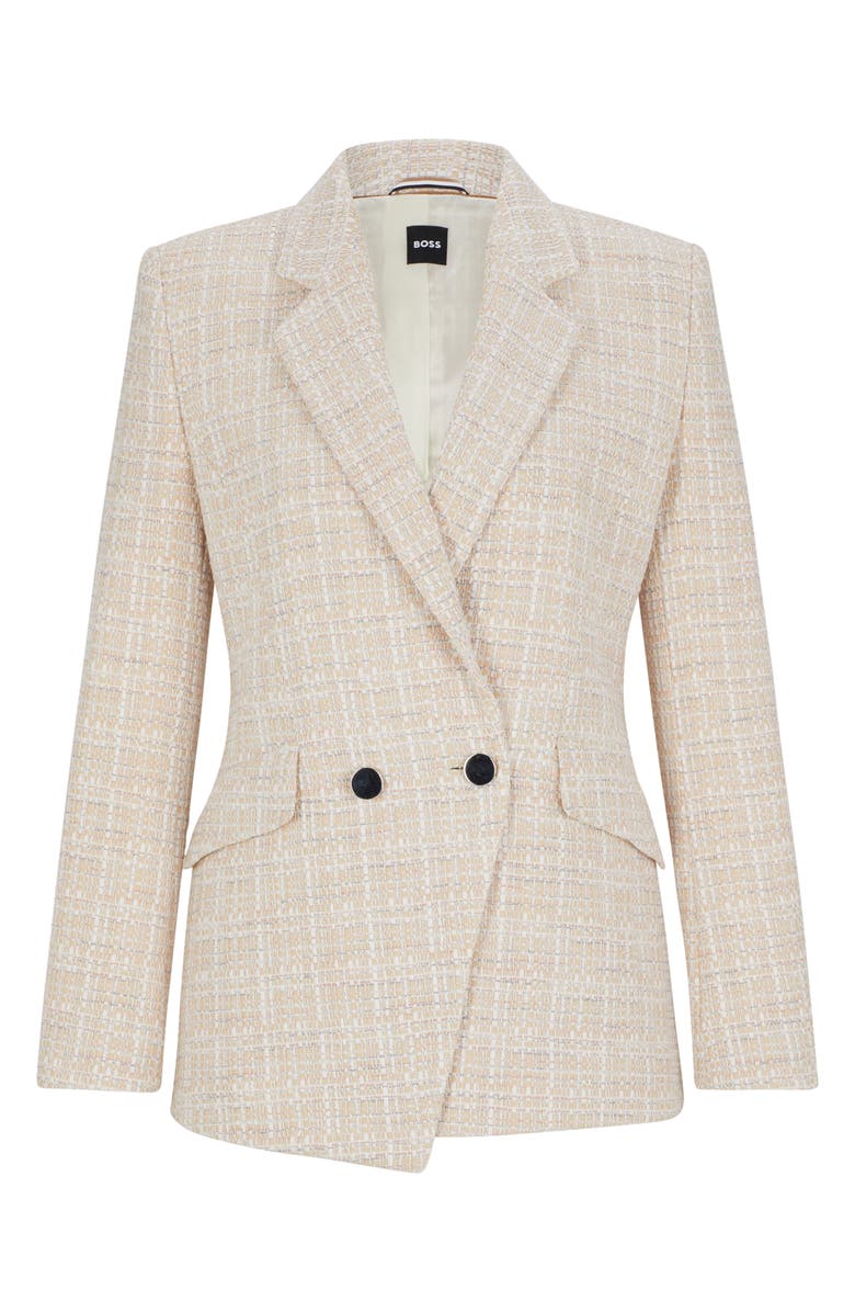 BOSS Jarinara 3 Tweed Blazer, Alternate, color, 