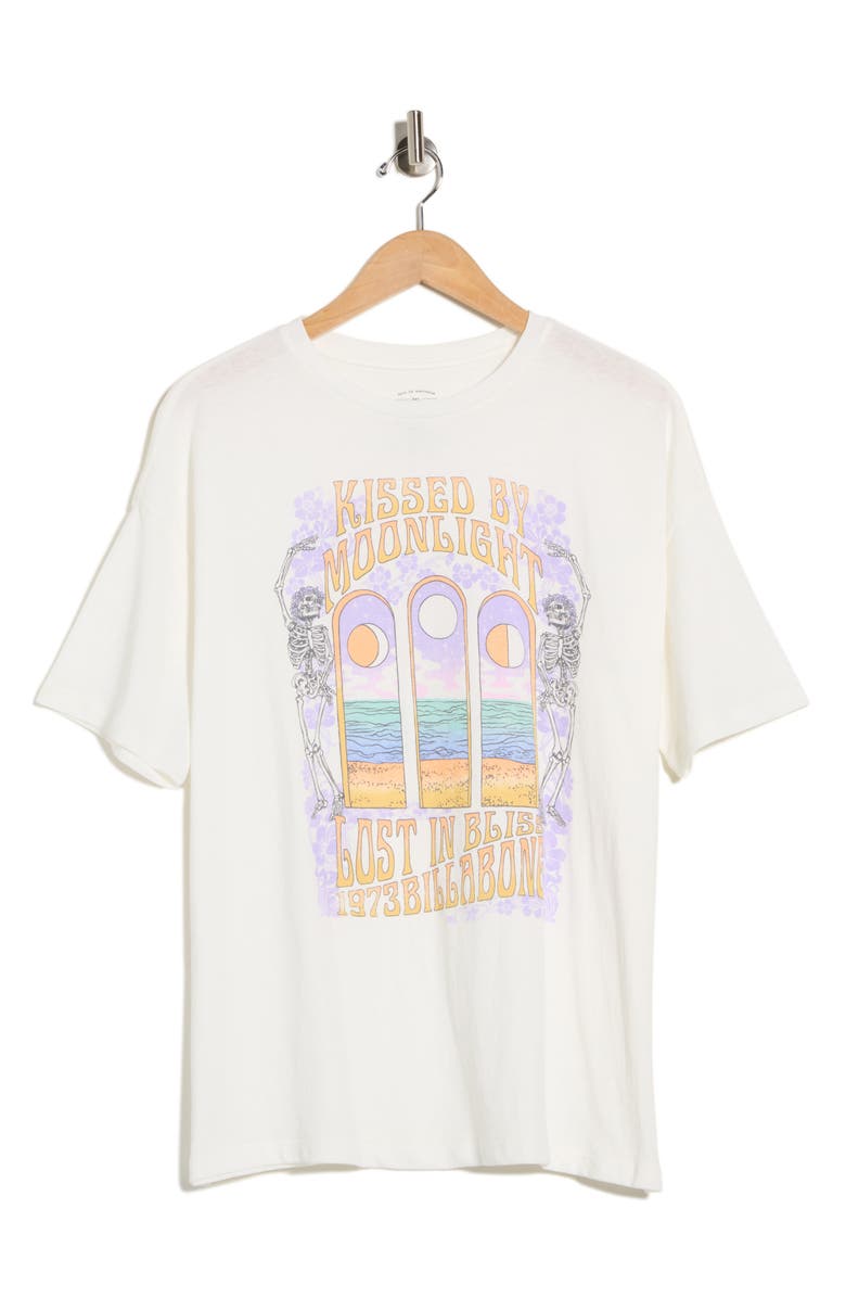 Billabong Moonlight Kiss Graphic T-Shirt, Alternate, color, Scs-Salt Crystal