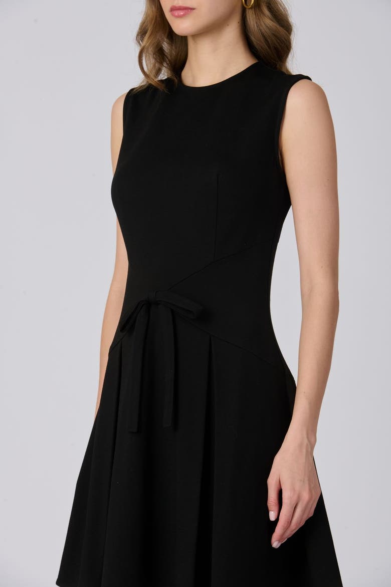 Heather Ponte Dress, Alternate, color, Jet