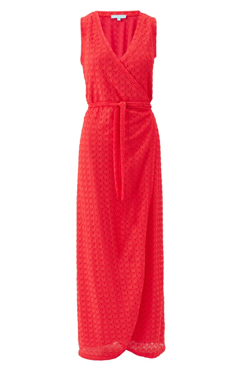 Melissa Odabash Zima Sleeveless Cover-Up Maxi Dress, Alternate, color, 