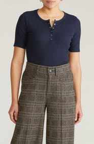 Universal Standard Stove Pipe Cotton Rib Henley