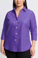 Foxcroft Paityn Non-Iron Button-Up Shirt