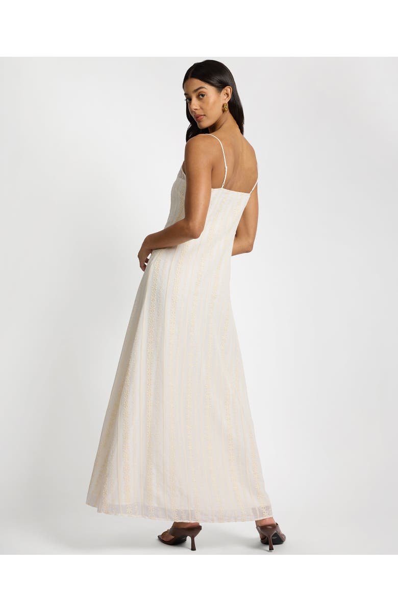 Onia Overlay Slip Dress, Alternate, color, Off White/Natural