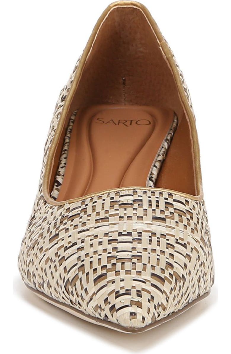 SARTO by Franco Sarto Diva Pointed Toe Kitten Heel Pump, Alternate, color,