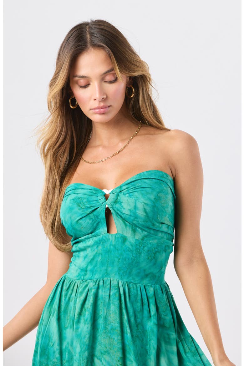 Honey Minidress, Alternate, color, MARBLED JUNGLE