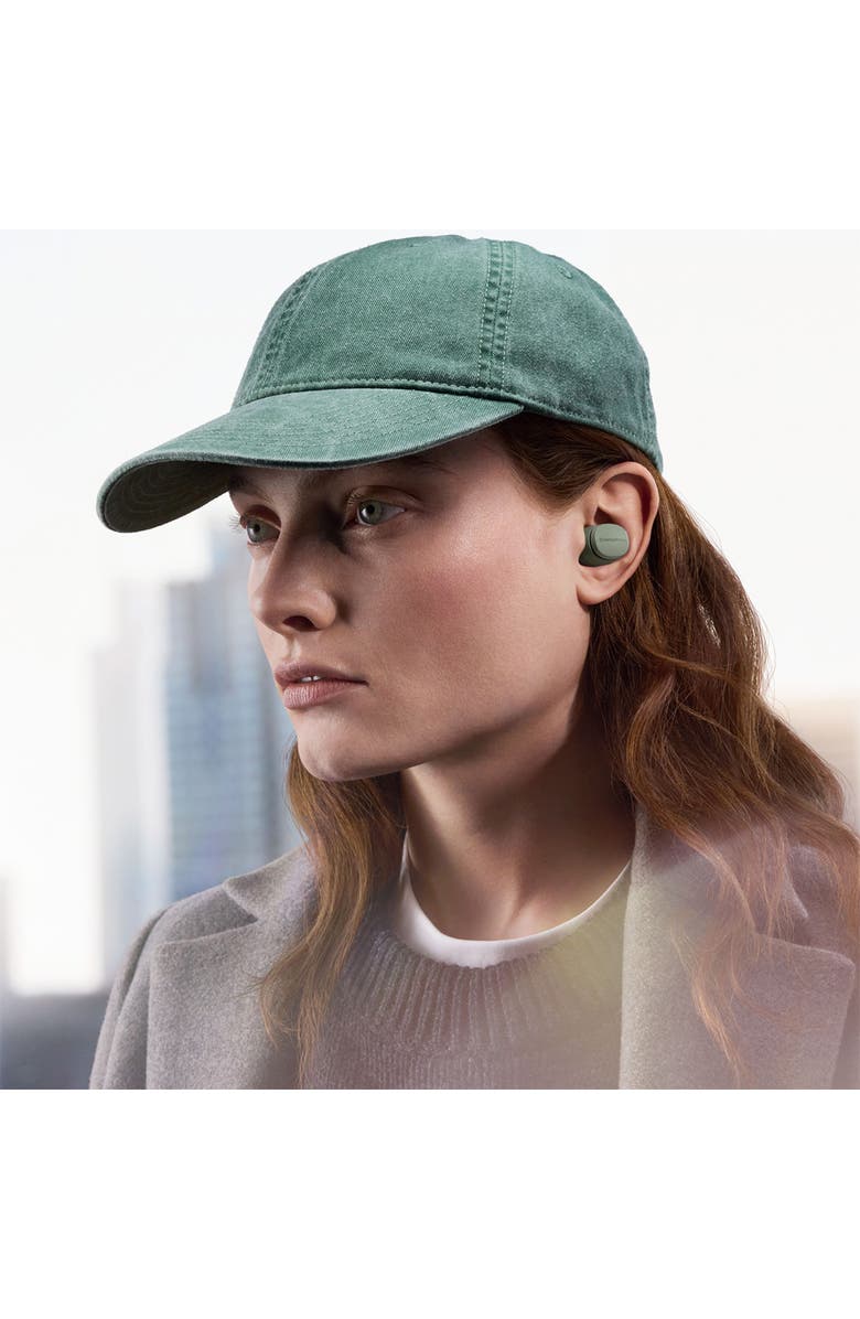 Bowers & Wilkins Pi6 In-Ear Noise-Cancelling True Wireless Earbuds, Alternate, color, Forest Green