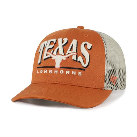 Men's '47 Texas Orange Texas Longhorns Arid Adjustable Trucker Hat