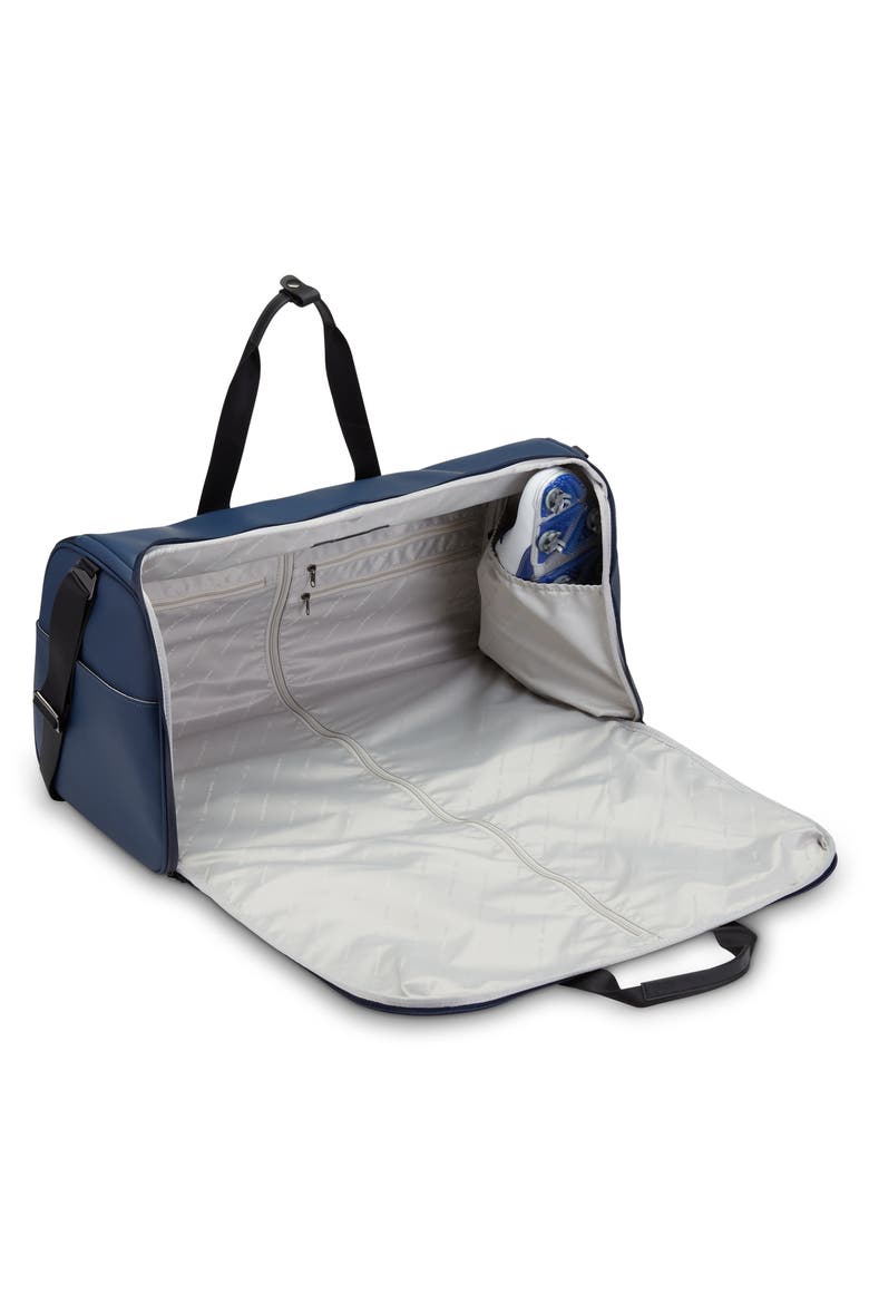 Signature 2.0 Garment Duffle Bag, Alternate, color, PEBBLE NAVY/PEBBLE BLACK