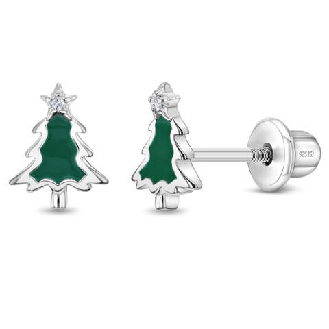 Evergreen Christmas Tree Earrings