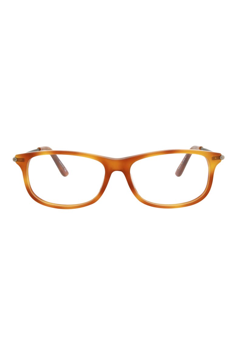 54mm Rectangle Optical Frames, Main, color, AVANA SILVER TRANSPARENT