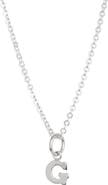 Nashelle Initial Pendant Necklace