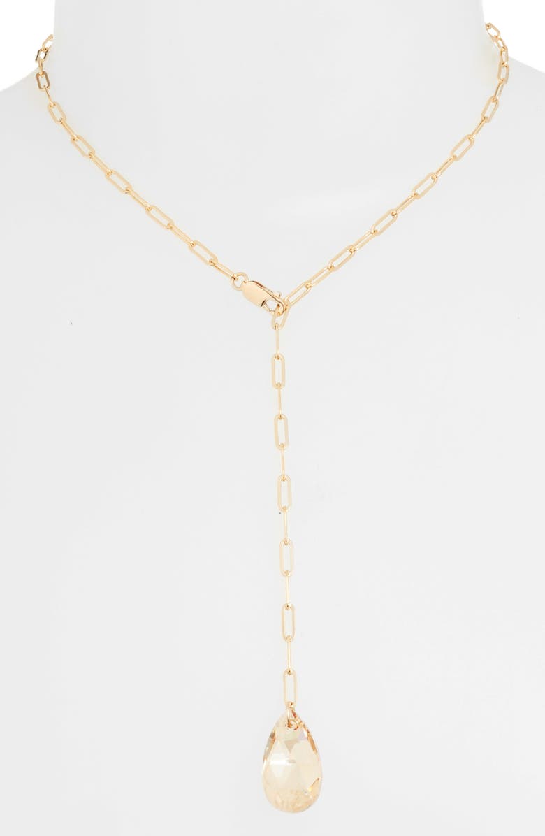 Short & Suite CandyLand Gumdrop Lariat Necklace, Alternate, color, 