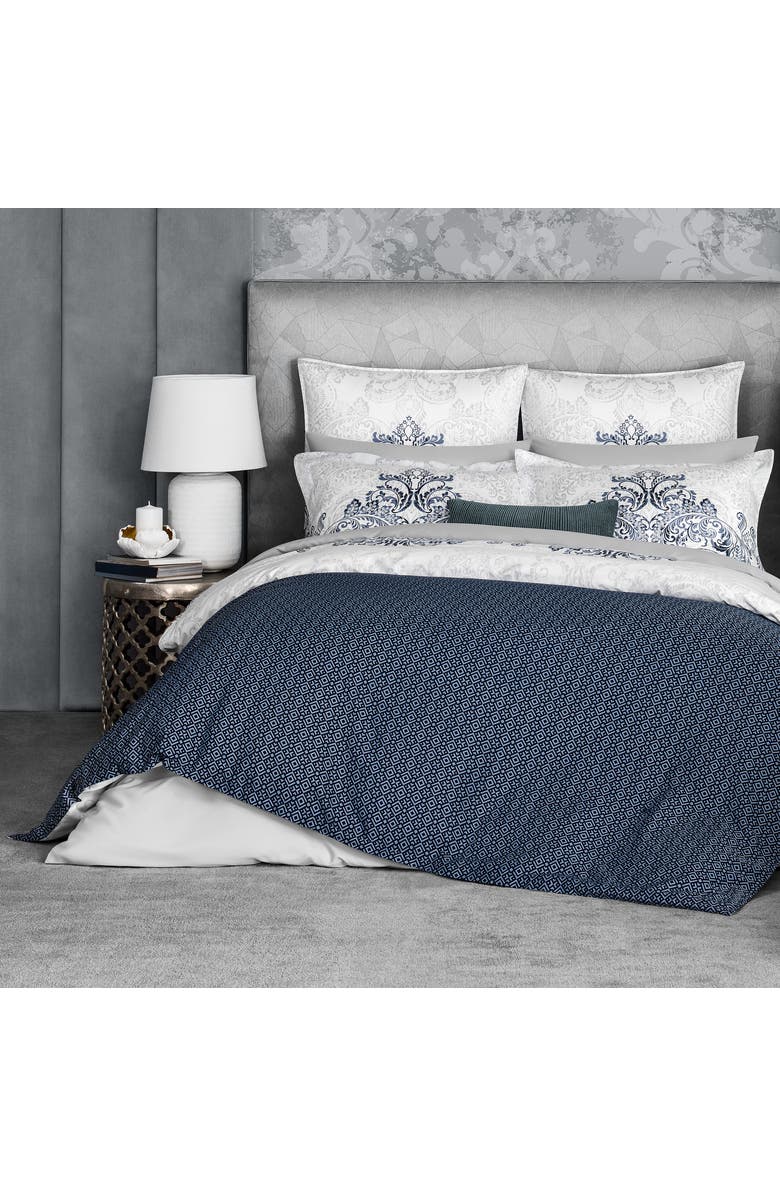 Togas Flevoland Duvet Cover, Alternate, color, Blue