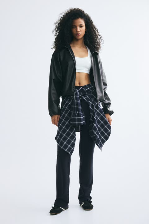 Fitted Jersey Pants