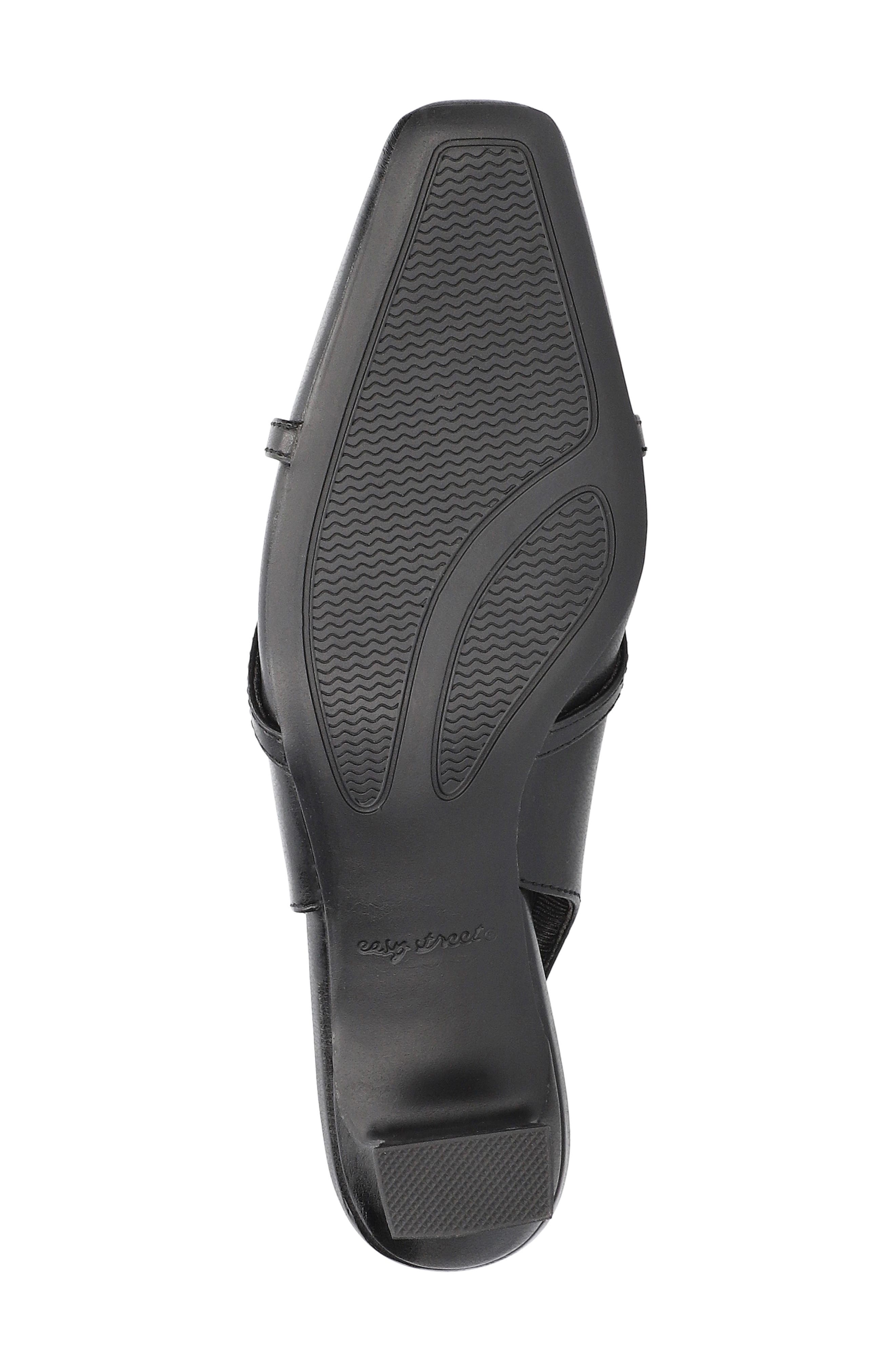EASY STREET Ridley Kitten Heel Slingback Pump, Alternate, color, Black