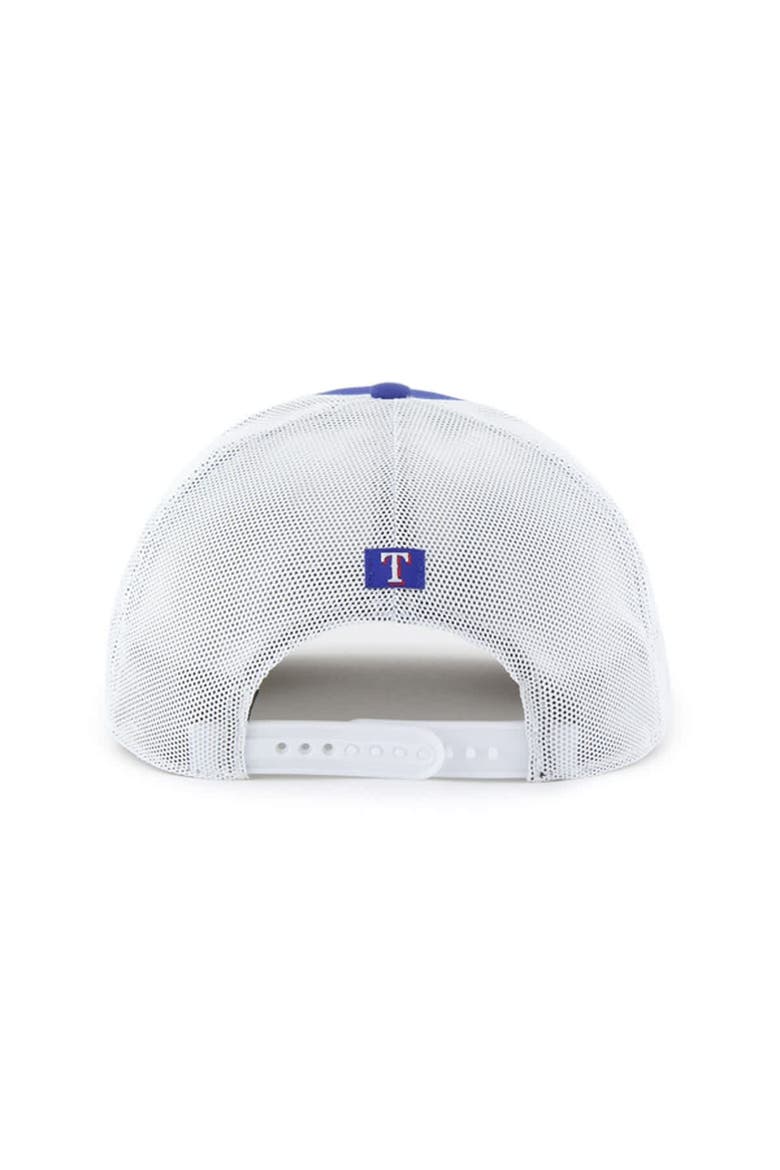 Men's '47 Royal/White Texas Rangers Scratch Adjustable Trucker Hat, Alternate, color, Royal