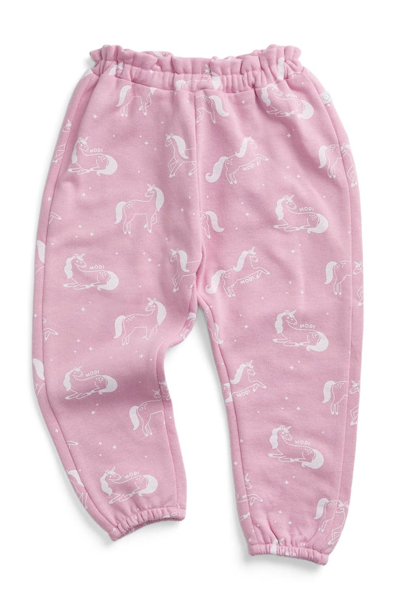 MORI Unicorn Frill Joggers, Main, color, Unicorn Print