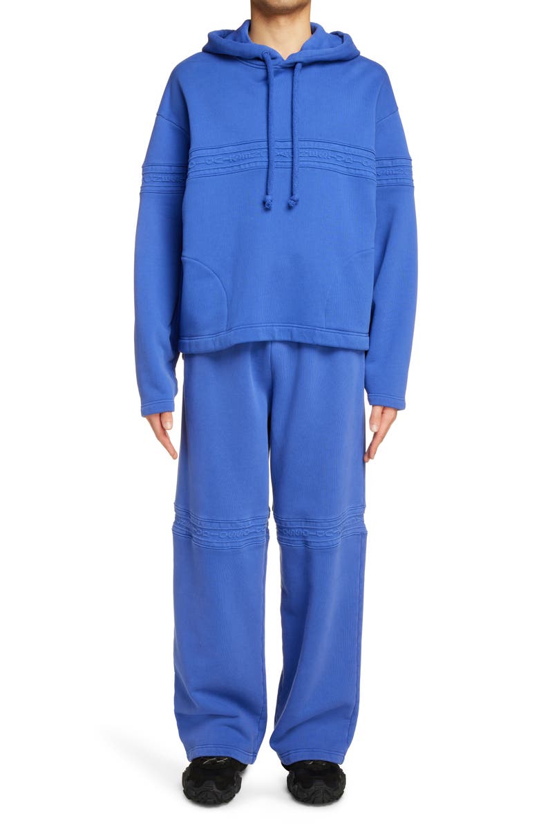 Acne Studios Farmy Chain Embossed Graphic Sweatpants, Alternate, color,
