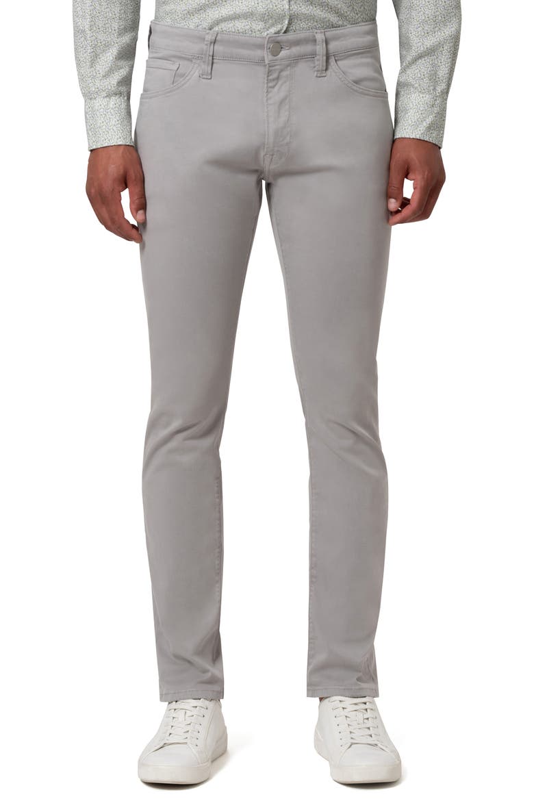 Courage Straight Leg Twill Pants, Main, color, CEMENT TWILL