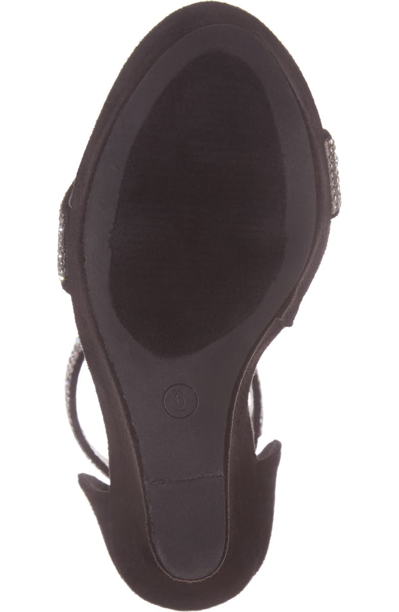 Lauren Lorraine Lana Embellished Platform Wedge, Alternate, color,