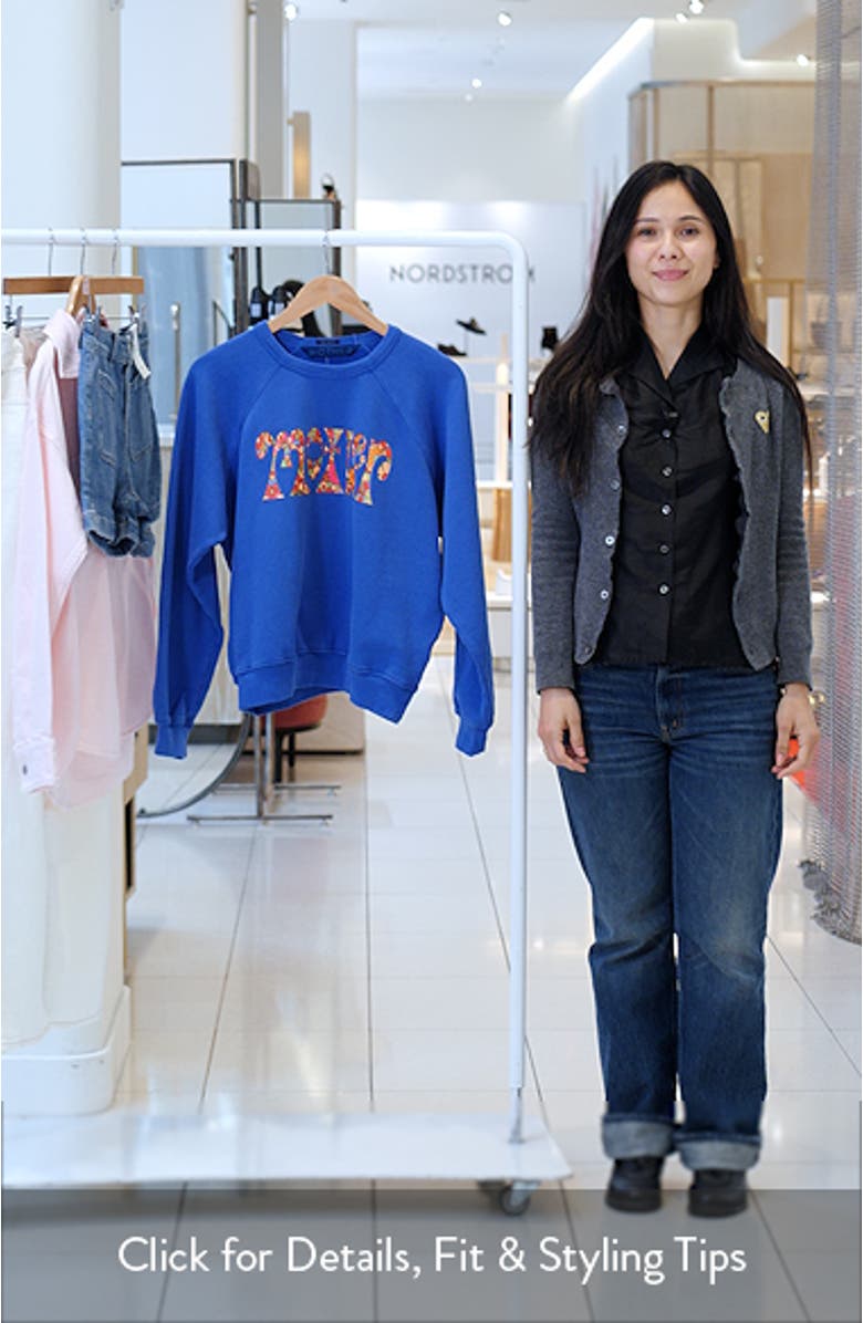 The Concert Logo Graphic Sweatshirt, sales video thumbnail