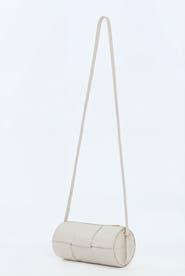 FURNIQ UK Harley Woven Leather Handbag