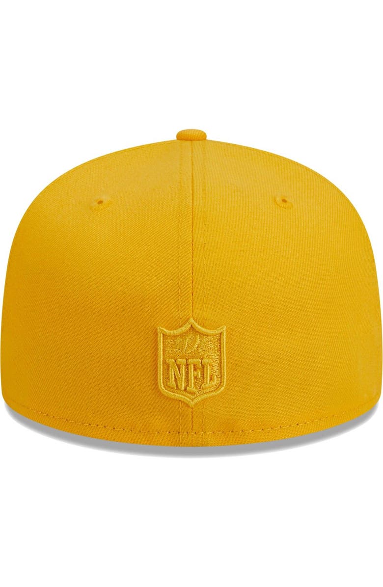 New Era Men's New Era Gold Buffalo Bills Color Pack 59FIFTY Fitted Hat, Alternate, color,