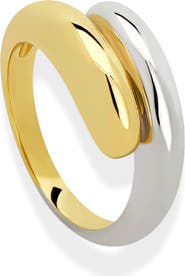 MOD + JO Grayson Mixed Metal Wrap Ring