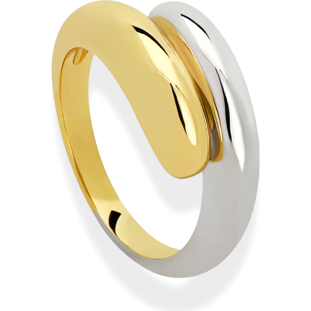 MOD AND JO Grayson Mixed Metal Wrap Ring in Gold/Silver  product