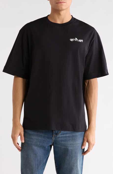 Off-White Flower Arrow Sketch Short Sleeve T-Shirt