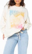 Roxy Line Up Oversize Graphic Sweatshirt