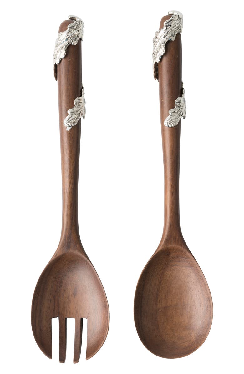 Juliska Merriam Acacia Wood Salad Servers, Main, color, 