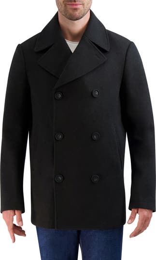 Cole Haan Double Breasted Peacoat | Nordstrom