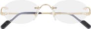 Cartier 52mm Oval Optical Glasses