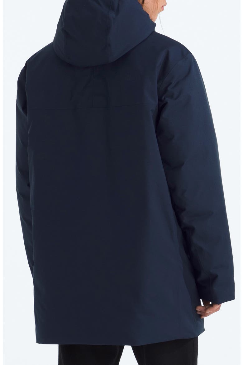 TNF™ Range Water Repellent 600-Fill-Power Down Parka, Alternate, color, SUMMIT NAVY