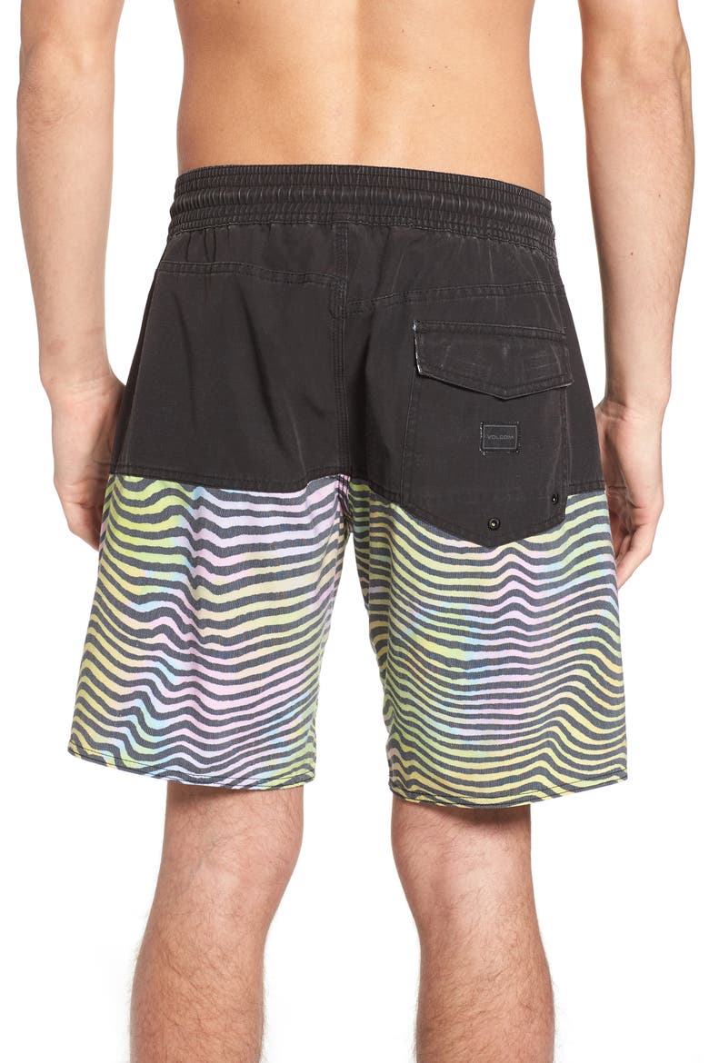 Vibes Half Stoney Board Shorts, Alternate, color, MULTI
