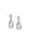Fancy CZ Marquise X Pear Dangle Stud Earring