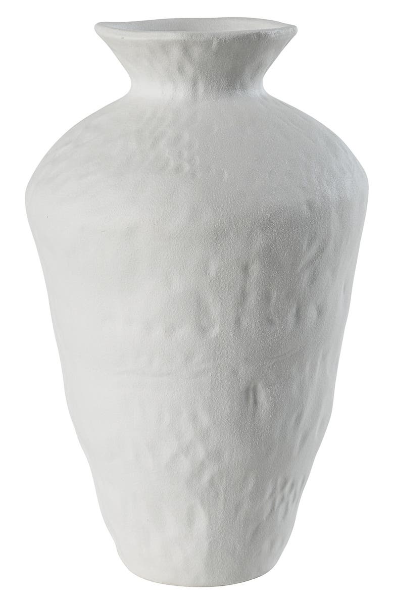 Renwil Melton Decorative Vase, Main, color, White