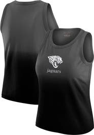 WEAR by Erin Andrews Women's WEAR by Erin Andrews x Gracie Hunt Black Jacksonville Jaguars Ombre Tank Top