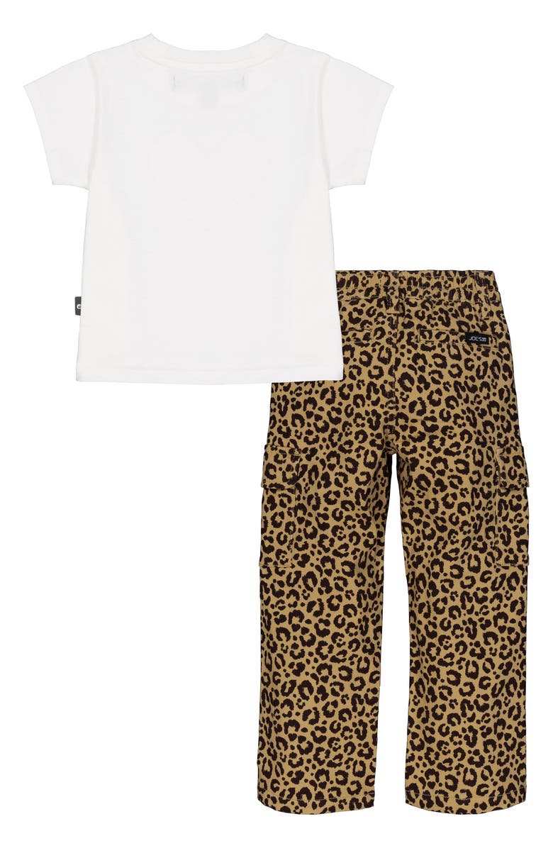 Joe's Jeans Heart Graphic T-Shirt & Leopard Print Jeans, Alternate, color, Leopard