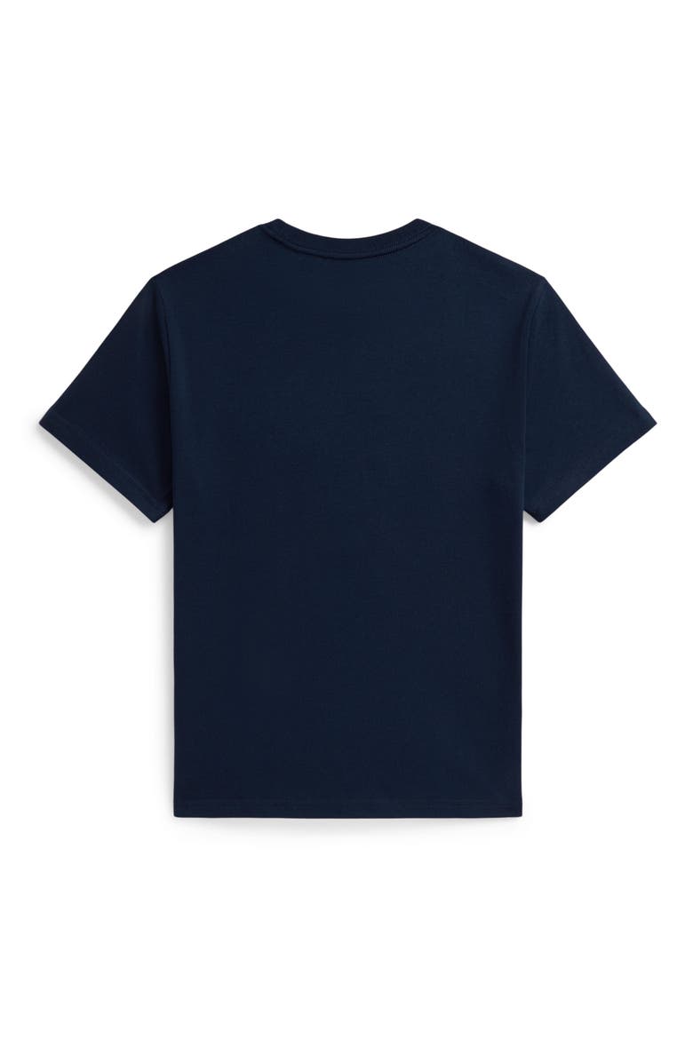 Kids' Polo Bear Cotton Graphic T-Shirt, Alternate, color, NEWPORT NAVY
