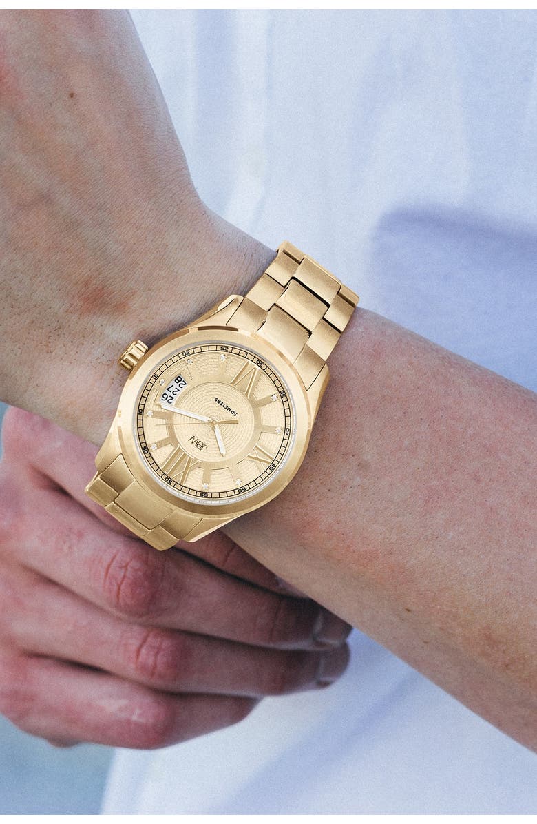 JBW Men's Cristal Diamond Watch, 44mm - 0.09 ctw, Alternate, color, 