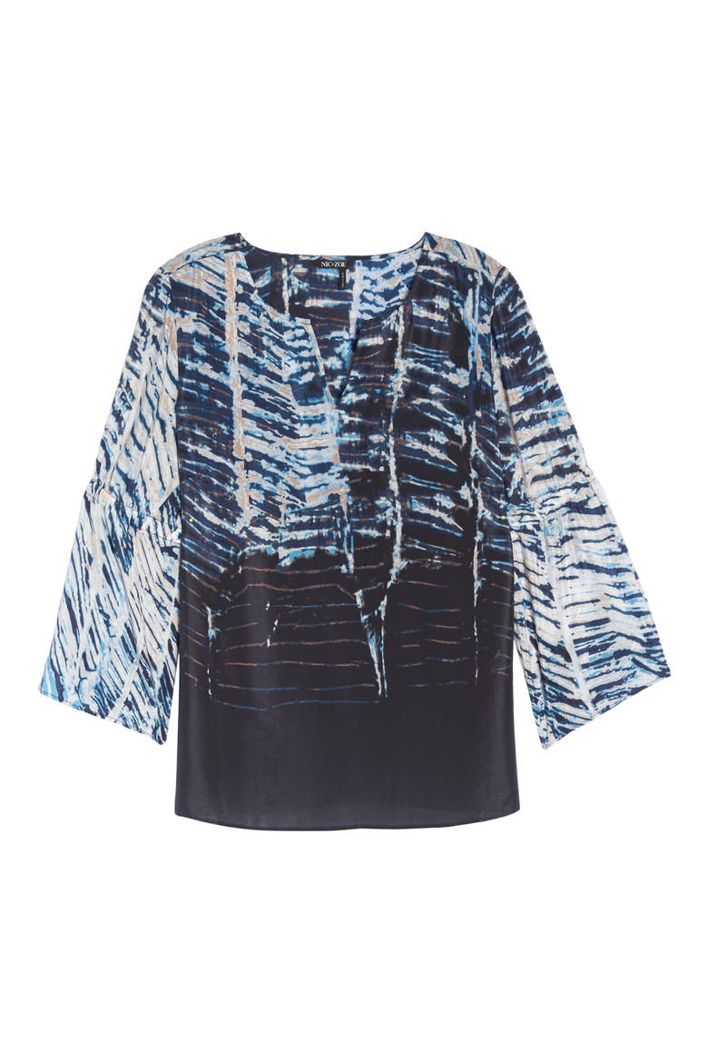 Tinago Silk Blend Top, Alternate, color, MULTI