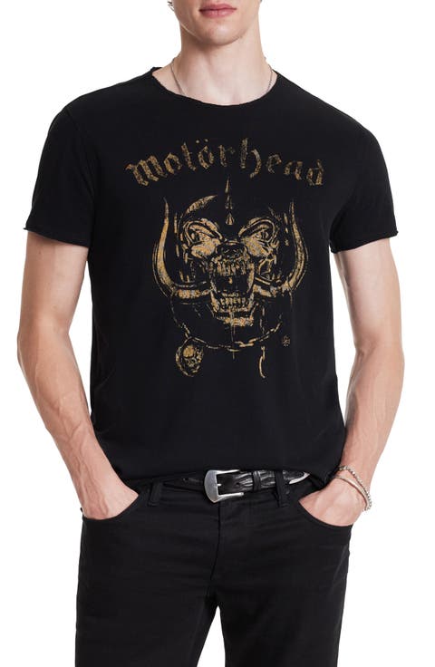 Motörhead Raw Edge Organic Cotton Graphic T-Shirt