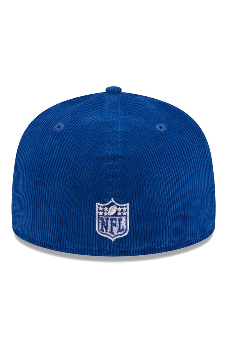 New Era Men's New Era Royal Buffalo Bills Throwback Cord 59FIFTY Fitted Hat, Alternate, color, 