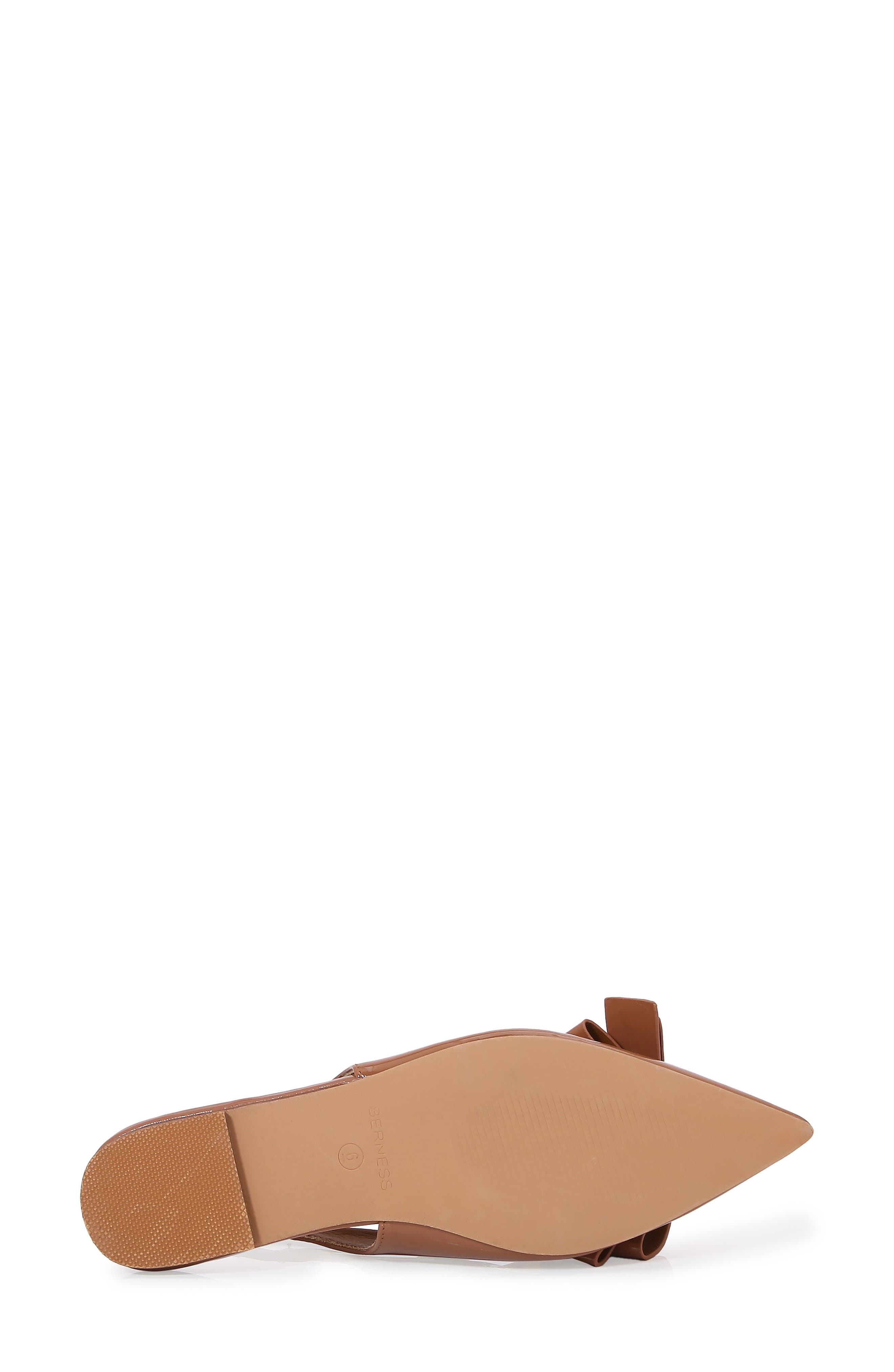Bow Slingback Flat, Alternate, color, MOCHA