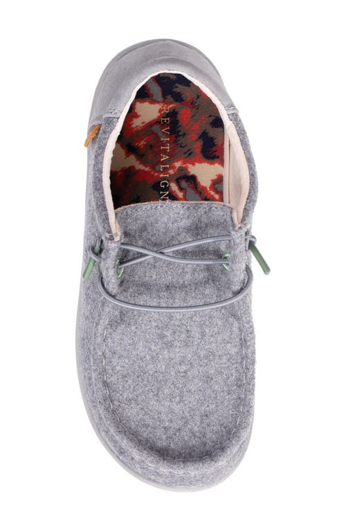Revitalign Carefree Cozy Slip-on Sneaker In Grey