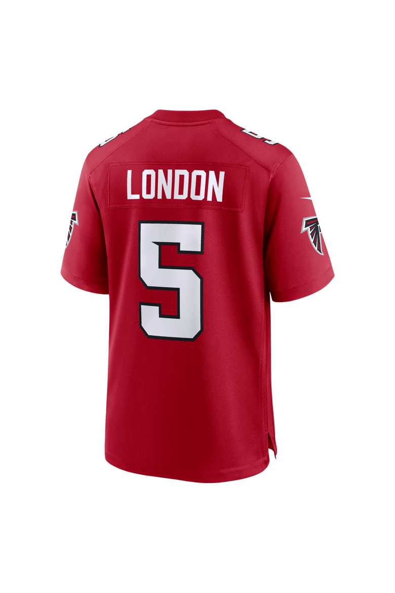 Men's Nike Drake London Red Atlanta Falcons Game Jersey, Alternate, color, Red