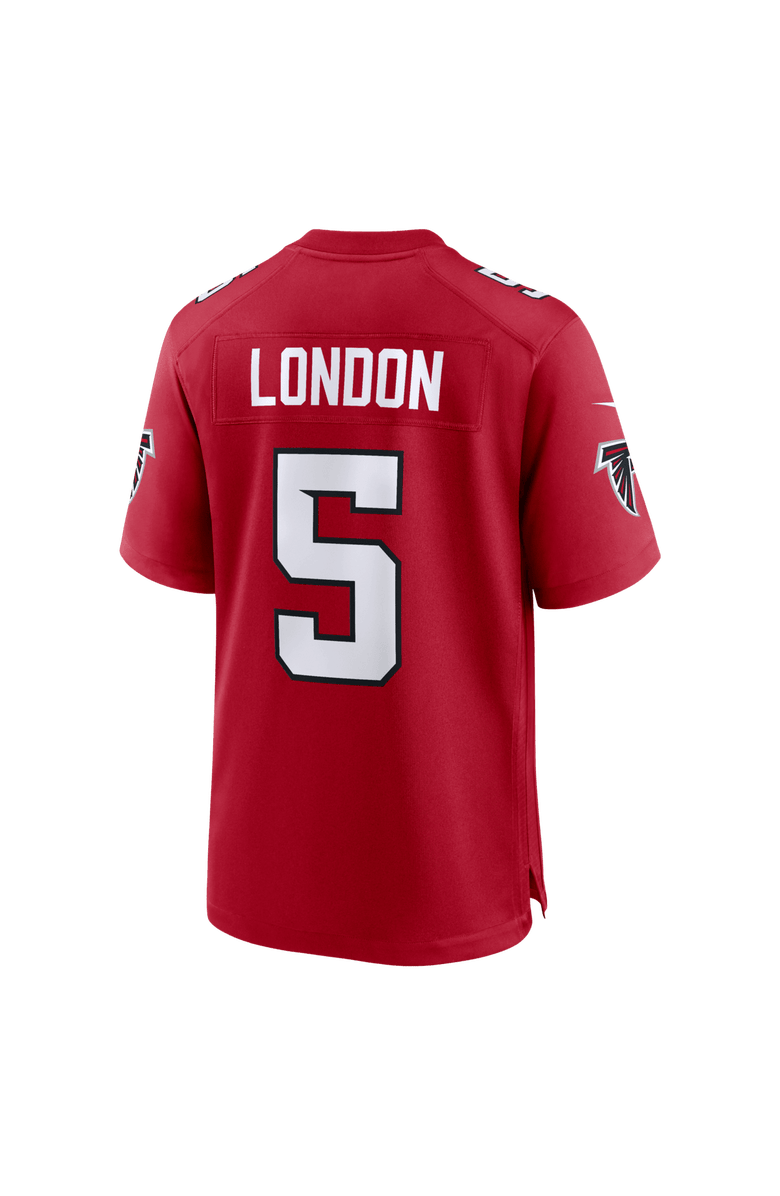Nike Men's Nike Drake London Red Atlanta Falcons Game Jersey, Alternate, color, Red