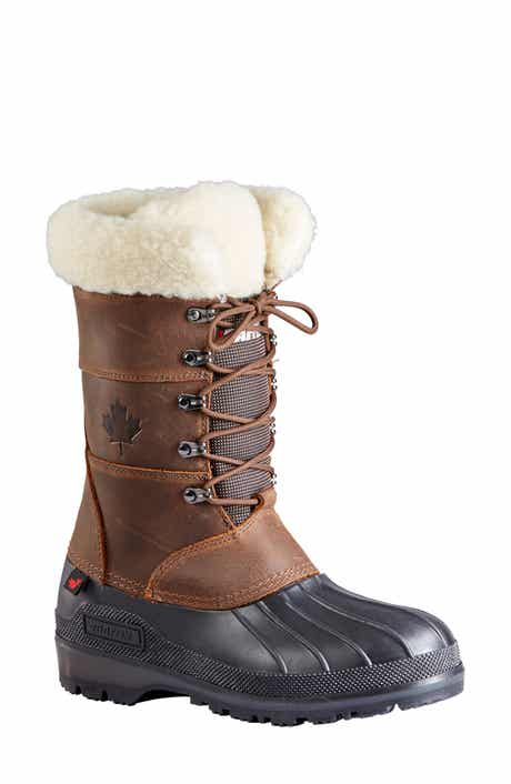 Maple Leaf Waterproof Snow Boot